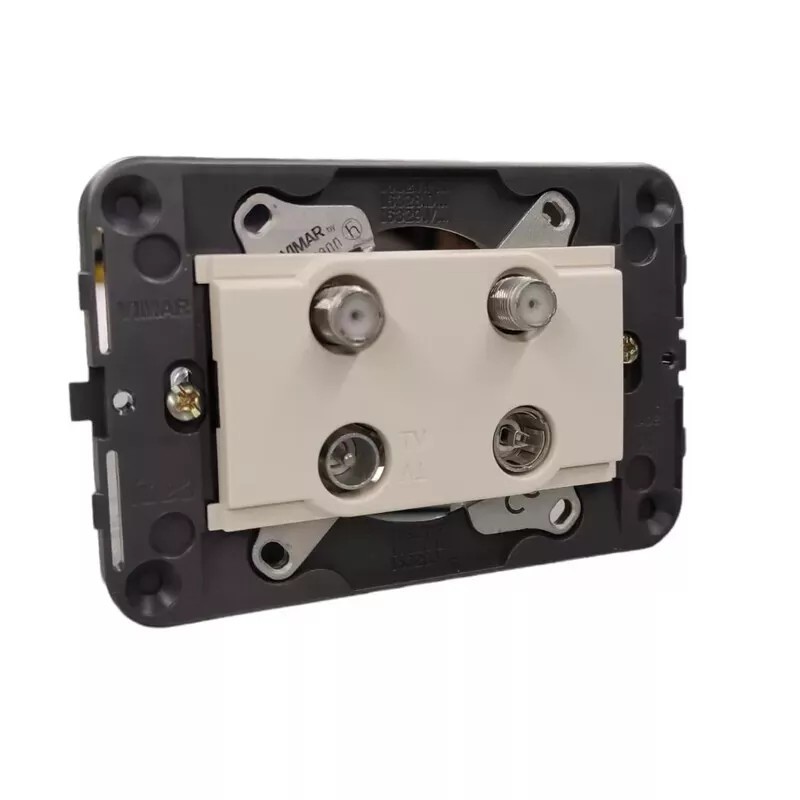Vimar Idea 4-Outlet Socket - Model 16329.V02.B Vimar Idea 4-Outlet Socket - Model 16329.V02.B