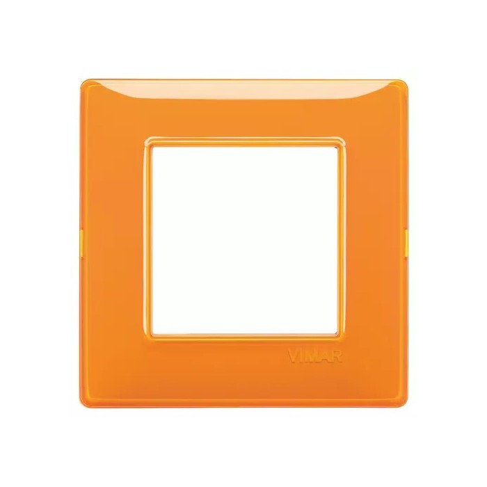 Vimar Reflex Orange 2 Module Plate - Model 14642.48