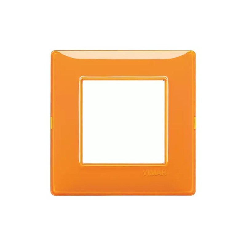Vimar Reflex Orange 2 Module Plate - Model 14642.48 Vimar Reflex Orange 2 Module Plate - Model 14642.48
