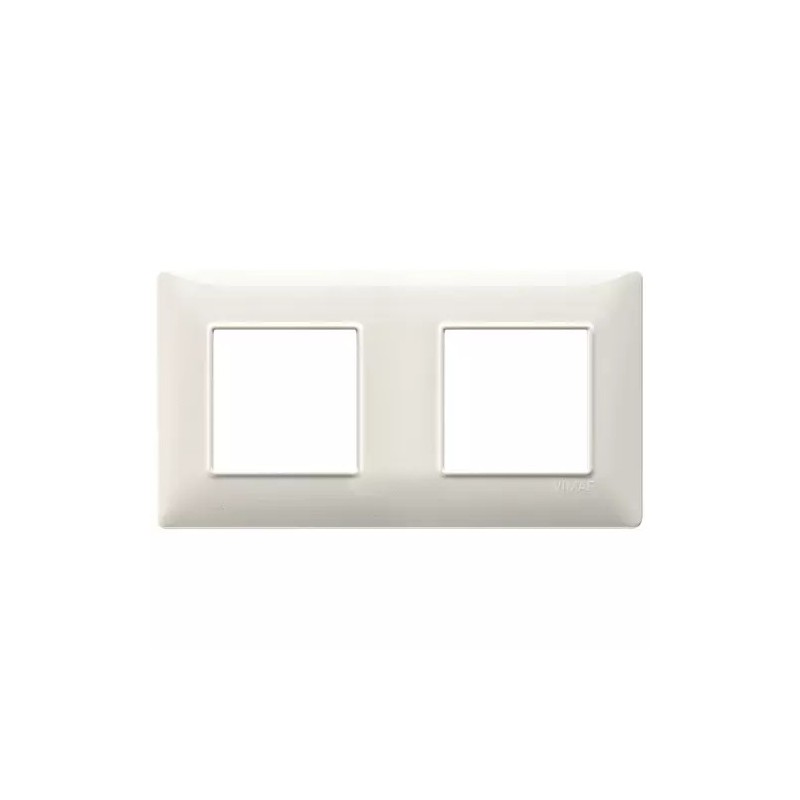 Vimar 4 Module Plate (2+2) Internal 71 White - Model 14643.06 Vimar 4 Module Plate (2+2) Internal 71 White - Model 14643.06
