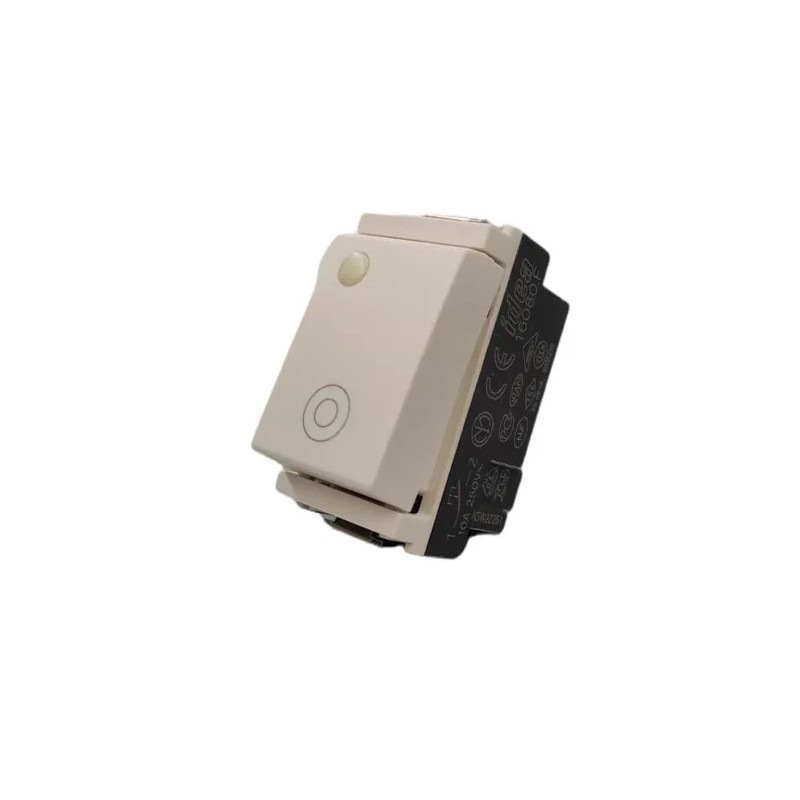 Vimar Idea Key Switch 1 Pole 10A White - Model 16080.PFB Vimar Idea Key Switch 1 Pole 10A White - Model 16080.PFB