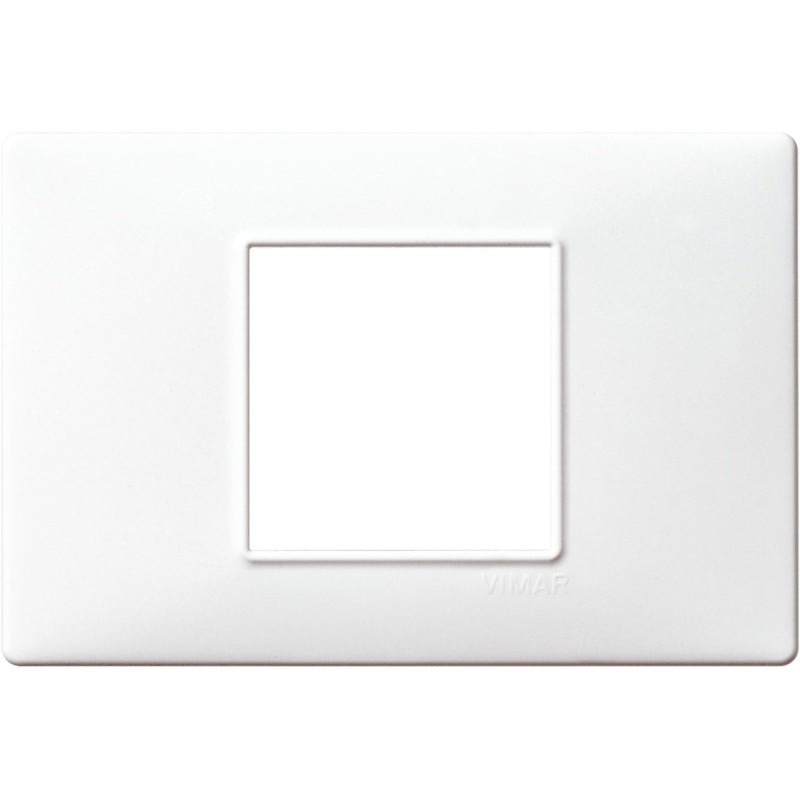 Vimar 2-Module Central Plate White - Model 14652.01 Vimar 2-Module Central Plate White - Model 14652.01