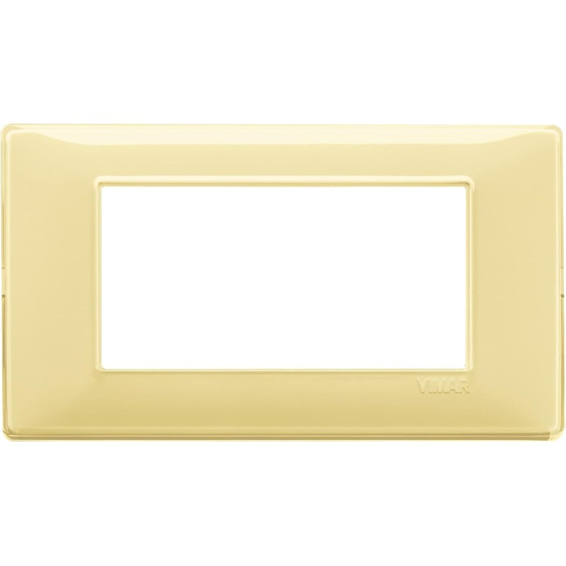 Vimar 14654.46 4 Module Plate - Reflex Cedar Finish Vimar 14654.46 4 Module Plate - Reflex Cedar Finish