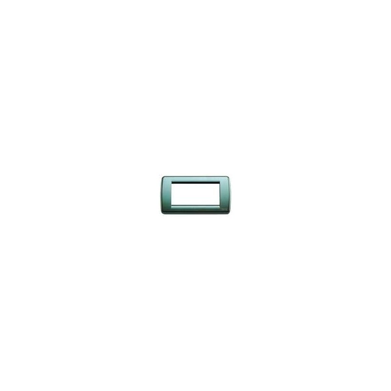 Vimar 16754.29 Rondo Plate 4 Modules - Petrol Mical Finish Vimar 16754.29 Rondo Plate 4 Modules - Petrol Mical Finish