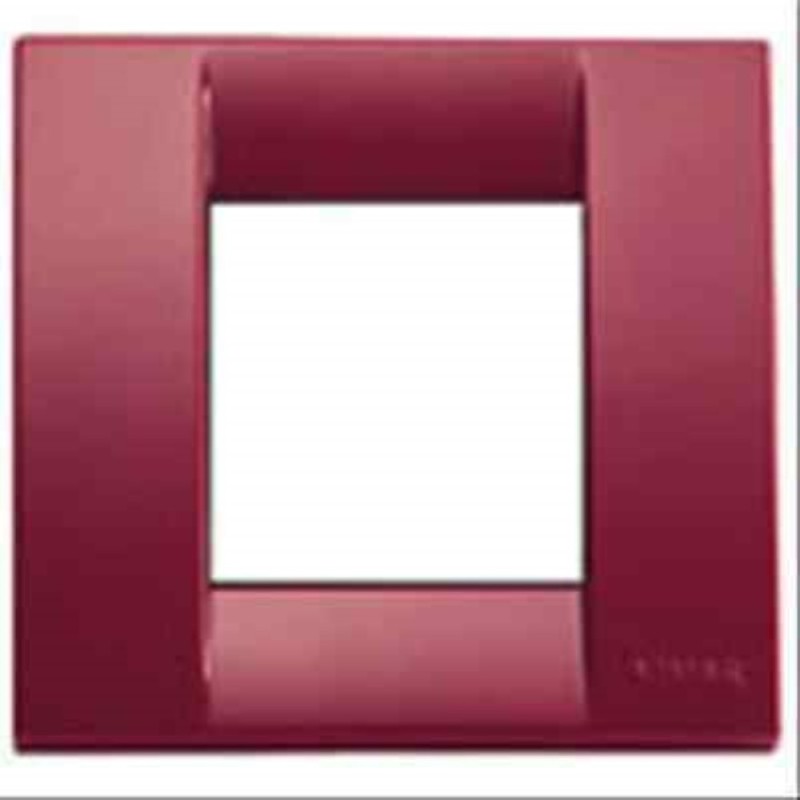 Vimar 17097.07 Round Idea Scudo Plate in Red Technopolymer Vimar 17097.07 Round Idea Scudo Plate in Red Technopolymer