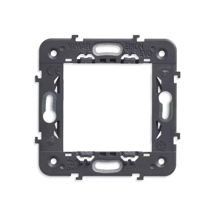 Vimar 21603 Support 2 Modules Without Screws - Eikon Series