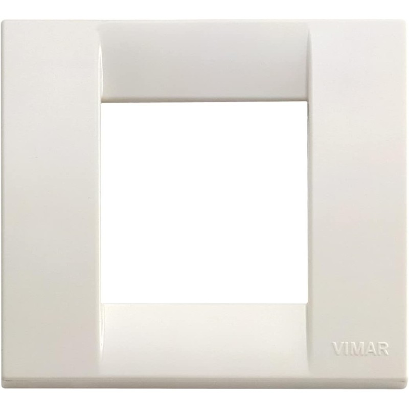 Vimar Idea Series – Classic Plate 1 – 2 module white plastic idea Vimar Idea Series – Classic Plate 1 – 2 module white plastic idea