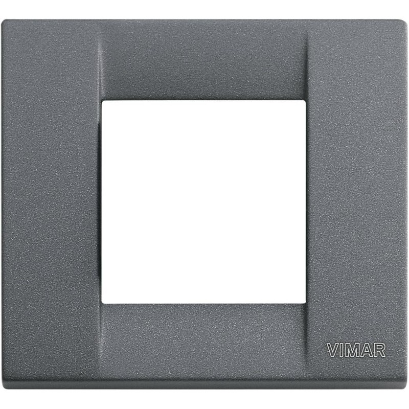 Idea Plate 60x60 mm, Slate Finish, Vimar, Code: 17092.46 Idea Plate 60x60 mm, Slate Finish, Vimar, Code: 17092.46