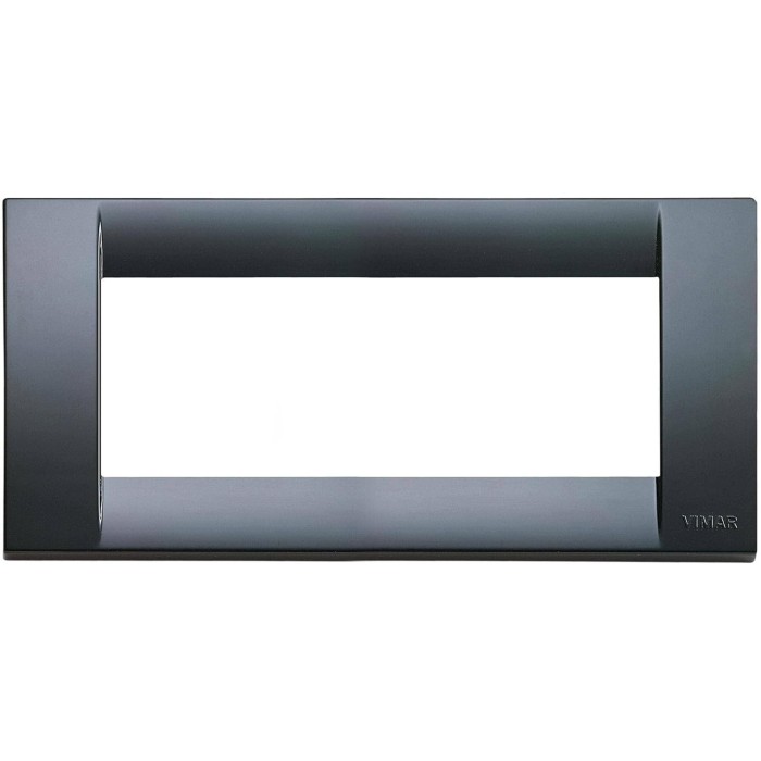 Idea 5-Place Plate, Technopolymer, Grey Color, Code: 16745.15