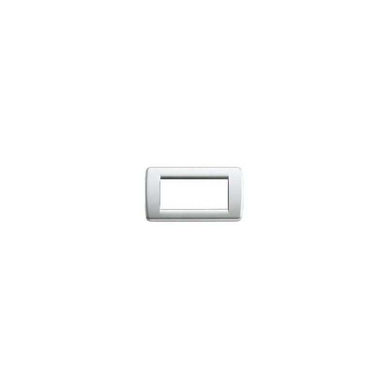 Rondò 4-Place Plate, Metal, Silver Finish, Code: 16754.21 Rondò 4-Place Plate, Metal, Silver Finish, Code: 16754.21