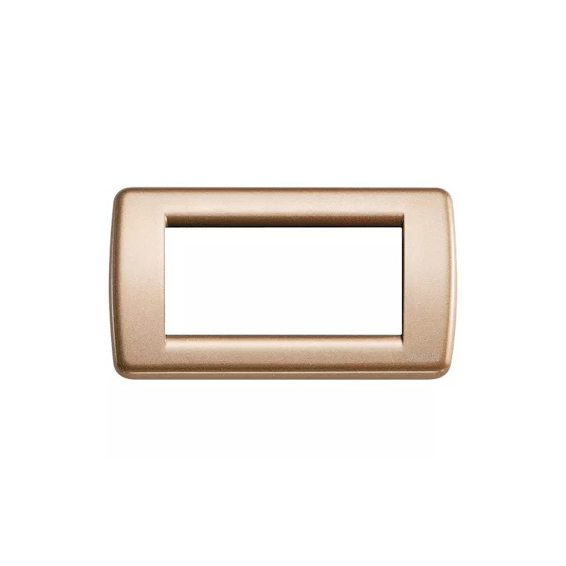 Rondò 4-Place Plate, Metal, Bronze Finish, Code: 16754.22 Rondò 4-Place Plate, Metal, Bronze Finish, Code: 16754.22