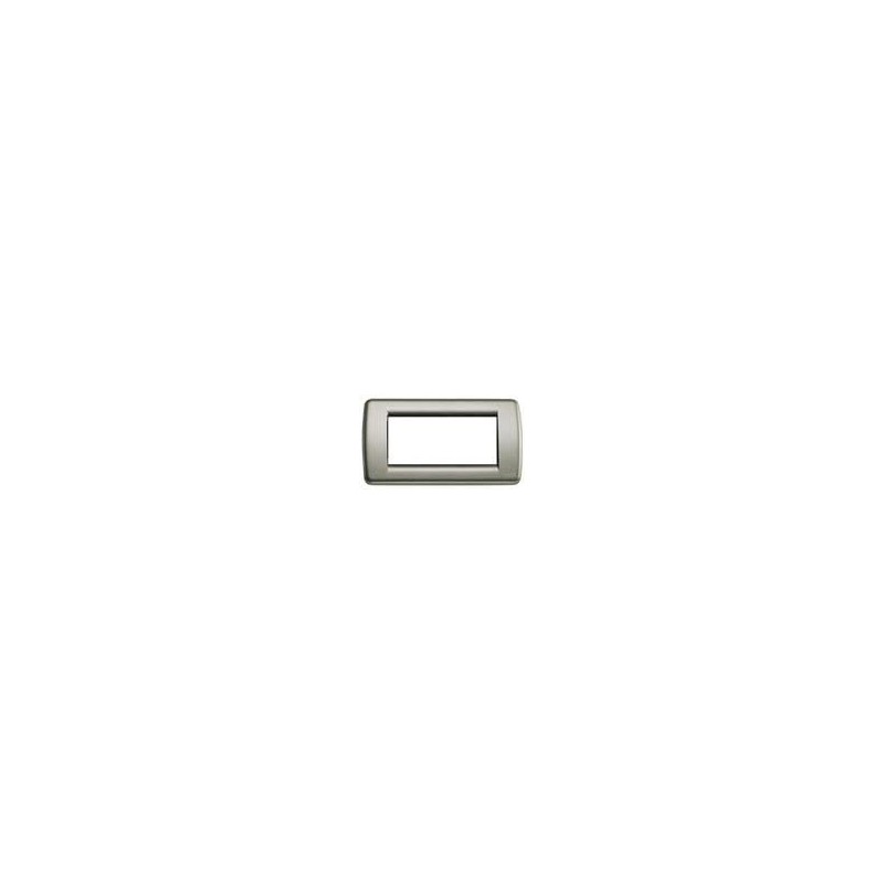 Rondò 4-Place Plate, Metal, Titanium Finish, Code: 16754.24 Rondò 4-Place Plate, Metal, Titanium Finish, Code: 16754.24
