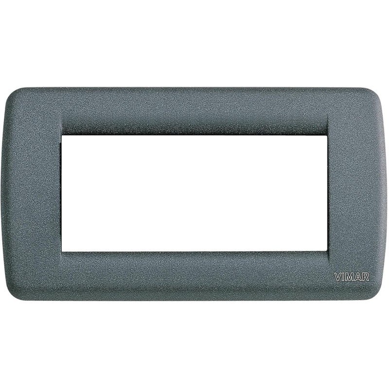 Rondò 4-Place Plate, Metal, Slate Finish, Code: 16754.46 Rondò 4-Place Plate, Metal, Slate Finish, Code: 16754.46