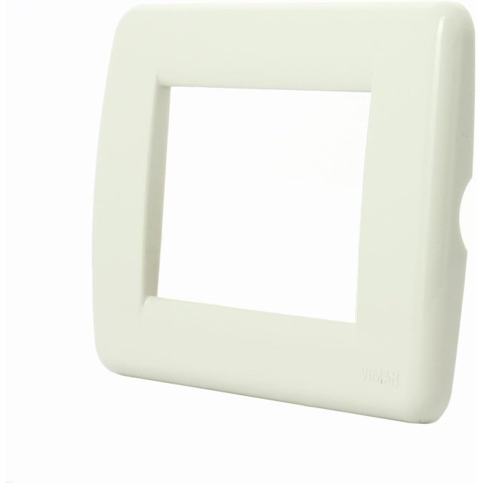 Rondò 3-Place Plate, Technopolymer, White Color, Code: 16763.04