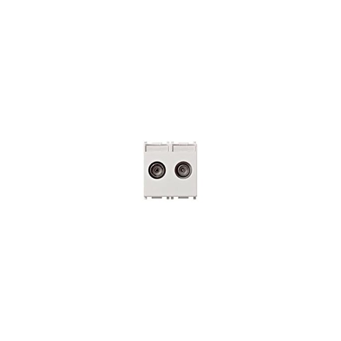 Direct TV-RD-SAT Socket 5 dB, 2 Units, Vimar, Code: 14310.05