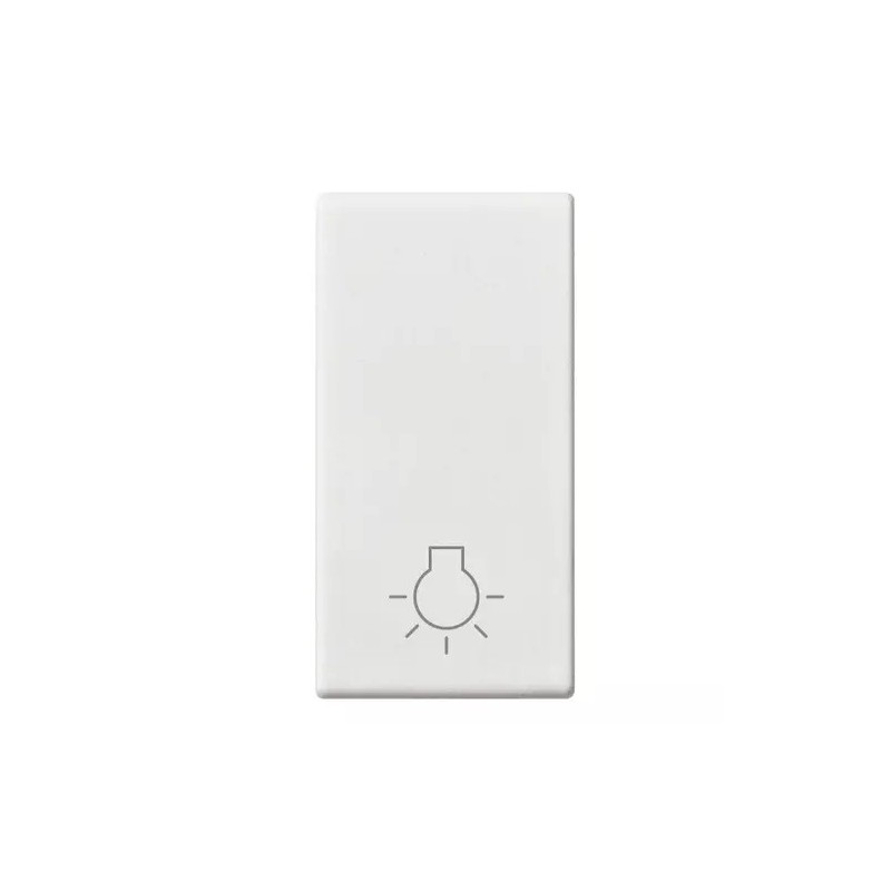 Vimar Plana 1 Module Button with Illuminated Symbol White 14021.L Vimar Plana 1 Module Button with Illuminated Symbol White 14021.L