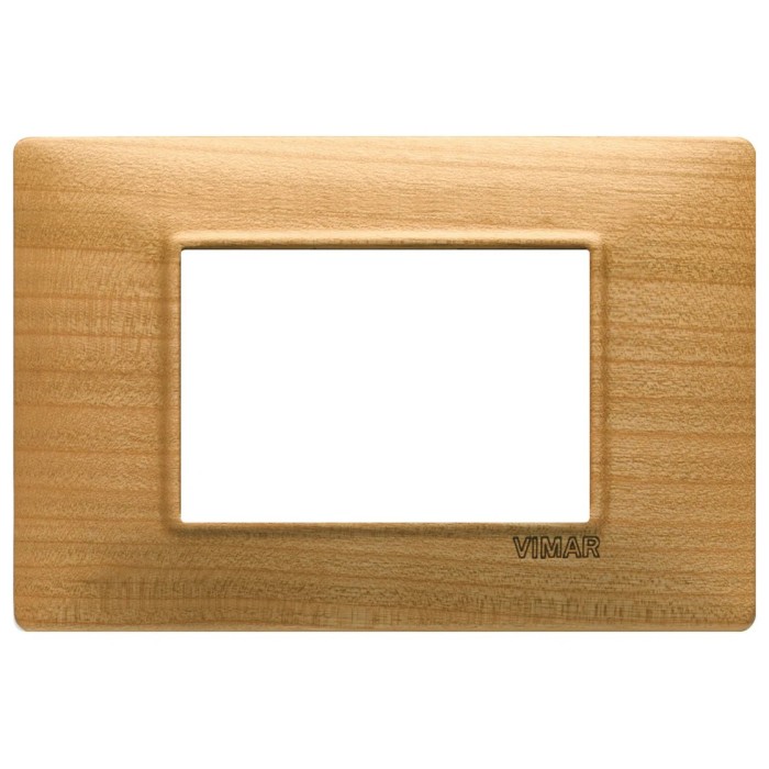 Placca 3M Legno Ciliegio Vimar 14653.63