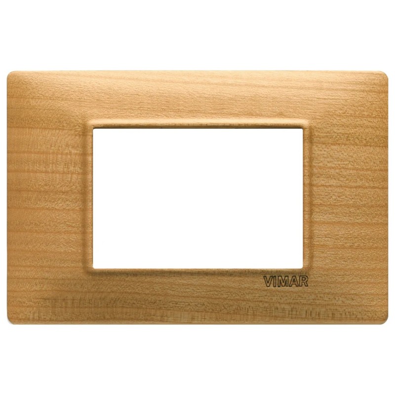 3M Cherry Wood Plate Vimar 14653.63 3M Cherry Wood Plate Vimar 14653.63