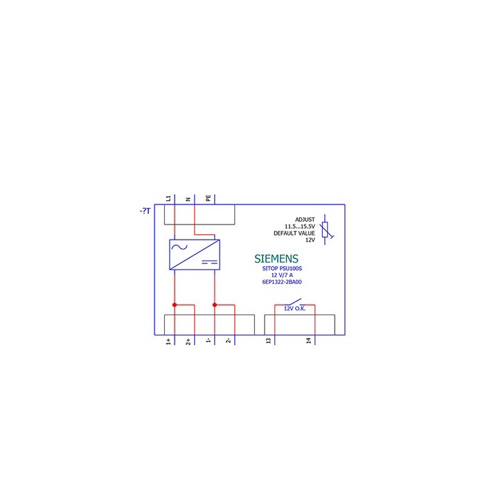 Siemens 6ep13232ba00 sitop psu100s 12v/14a