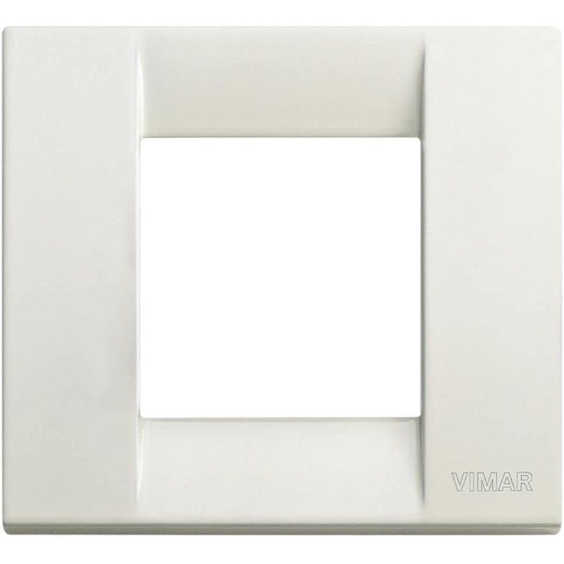 Vimar Classic Plate 17092.10 - 1-2 Modules, Ivory Finish Vimar Classic Plate 17092.10 - 1-2 Modules, Ivory Finish