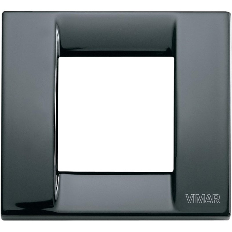 Vimar Idea Plate 17092.11 - 60x60 mm, Black Metal Vimar Idea Plate 17092.11 - 60x60 mm, Black Metal