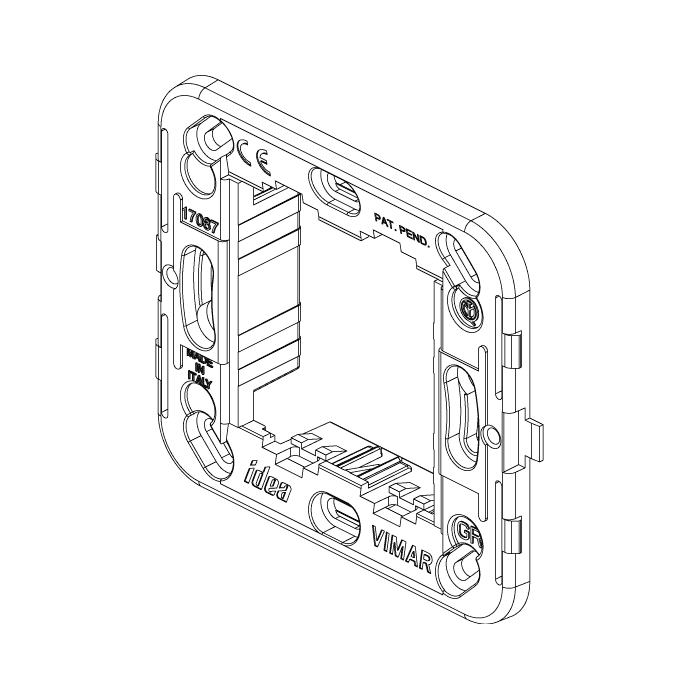 Support 2 Reduced Modules Without Screws – IDEA