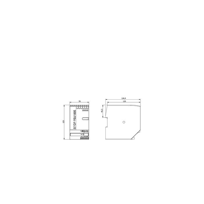 Siemens 6ep13232ba00 sitop psu100s 12v/14a