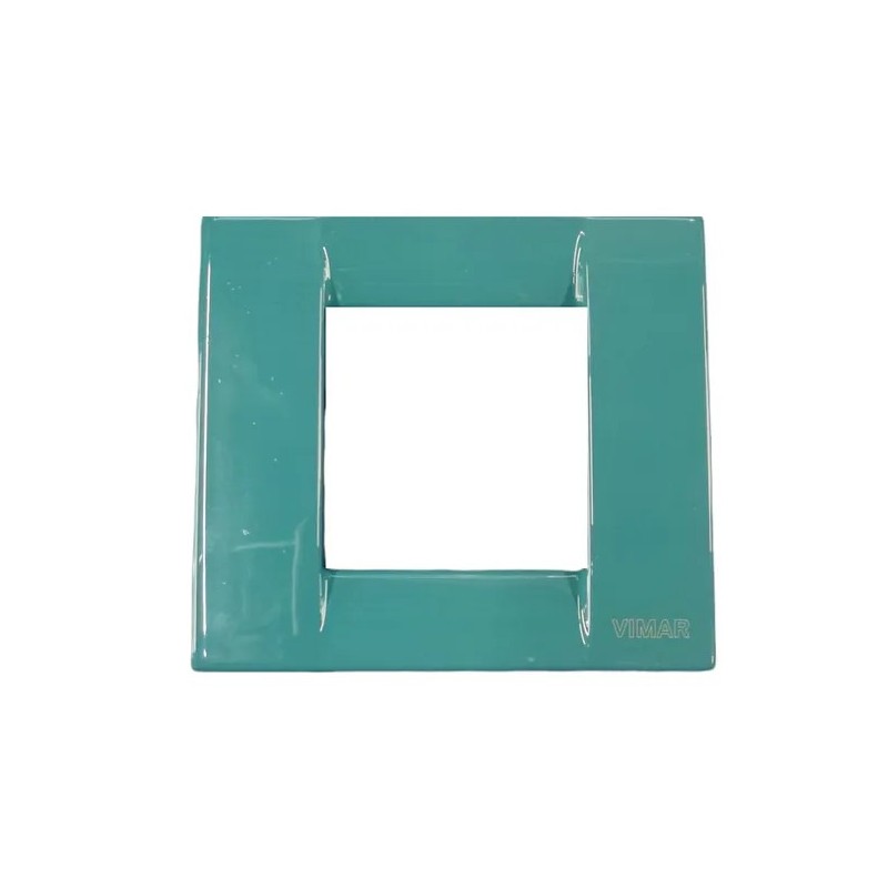 Vimar IDEA 1-2 Reduced Modules Plate – Turquoise Vimar IDEA 1-2 Reduced Modules Plate – Turquoise
