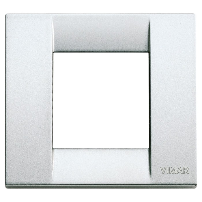 Classic Plate 1-2 Modules – Metallic Silver – IDEA
