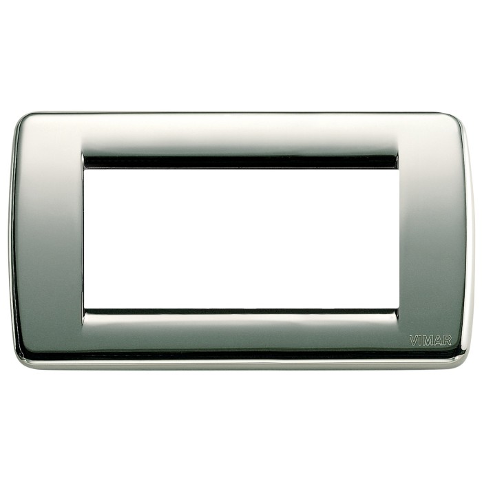 Rondò Plate 4 Modules – Metallic Chrome – IDEA