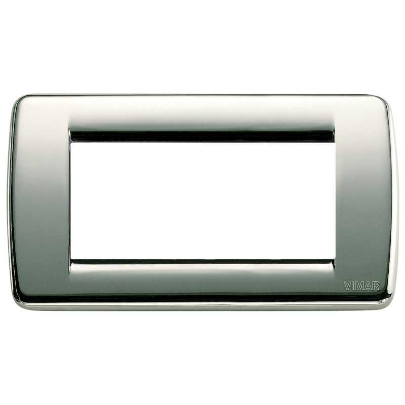 Rondò Plate 4 Modules – Metallic Chrome – IDEA Rondò Plate 4 Modules – Metallic Chrome – IDEA