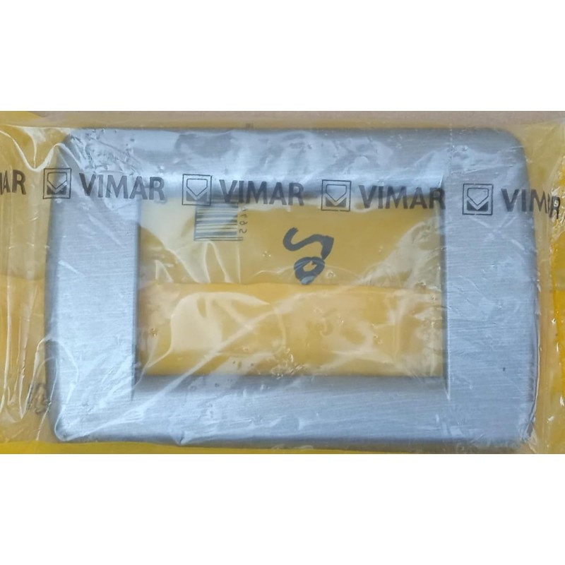 3 Module Plate – Satin Grey – IDEA 3 Module Plate – Satin Grey – IDEA