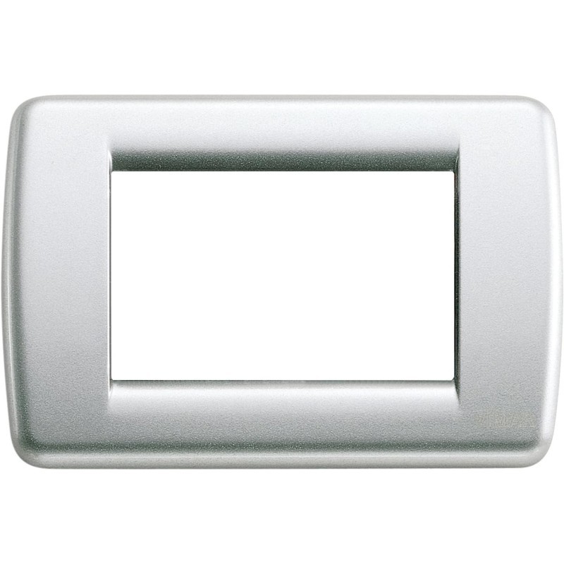 Rondò 3 Module Plate – Metallic Silver – IDEA Rondò 3 Module Plate – Metallic Silver – IDEA