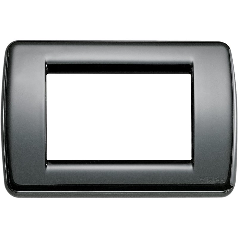 Placc.rondo'metallo 3p nero Placc.rondo'metallo 3p nero