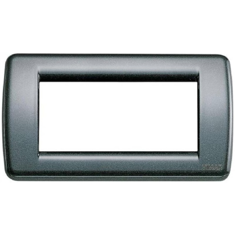 Placc.rondo metal plate 4p anthracite. Placc.rondo metal plate 4p anthracite.