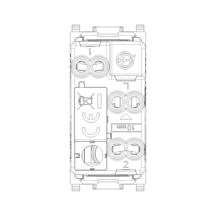 1 Pole Diverter 16AX - Vimar 14005