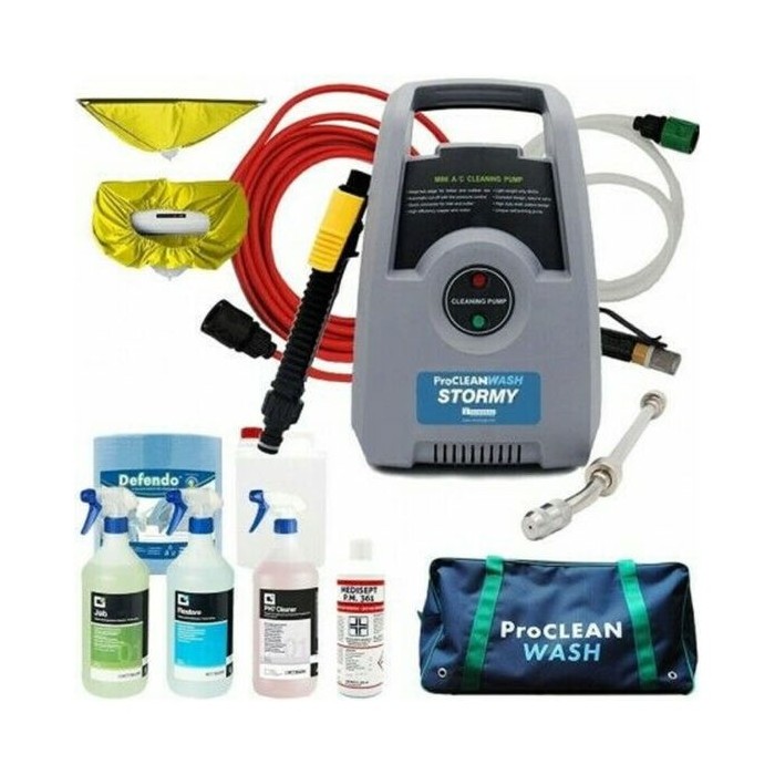 Proclean wash - complete kit of pressure washers
