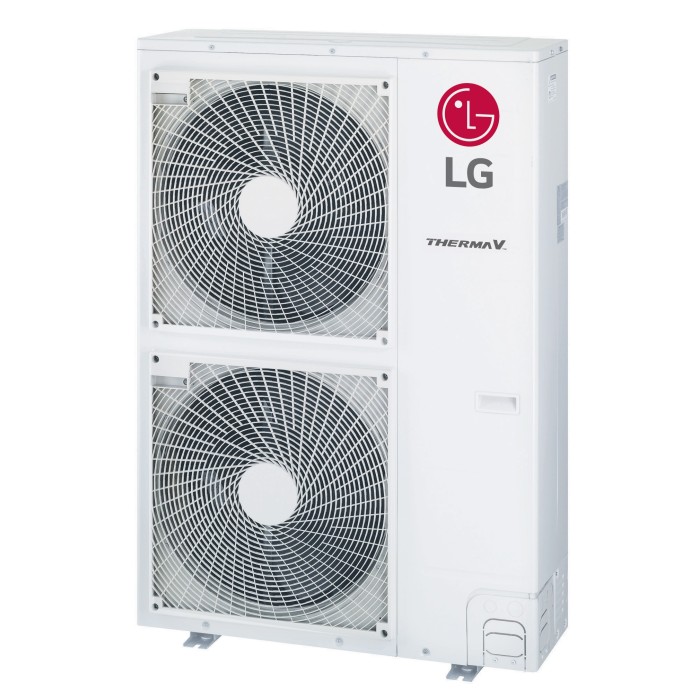 Therma V heat pump external unit, R-410A refrigerant 12.0 kW. – Power supply: 380-415 V, three-phase, 50 Hz