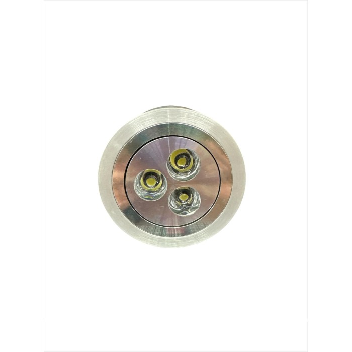 Gealuce Round LED Recessed Spotlight 3x1W with Power Supply Included