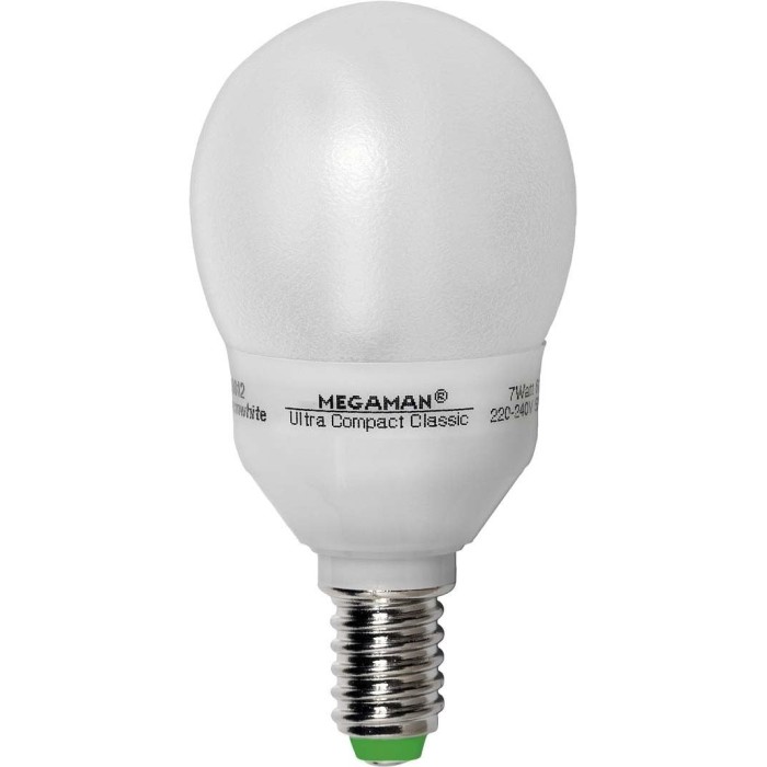 Megaman Spherical Bulb E14 7W Warm Light 2700K