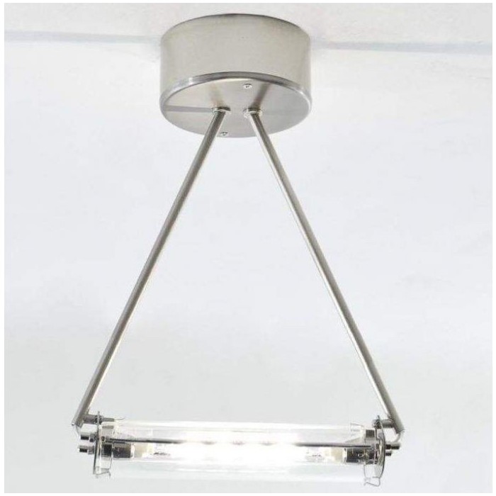 Fontana Arte Scintilla White Pendant Lamp - 1x230W R7s with 2 Glass AT1S300BINEW