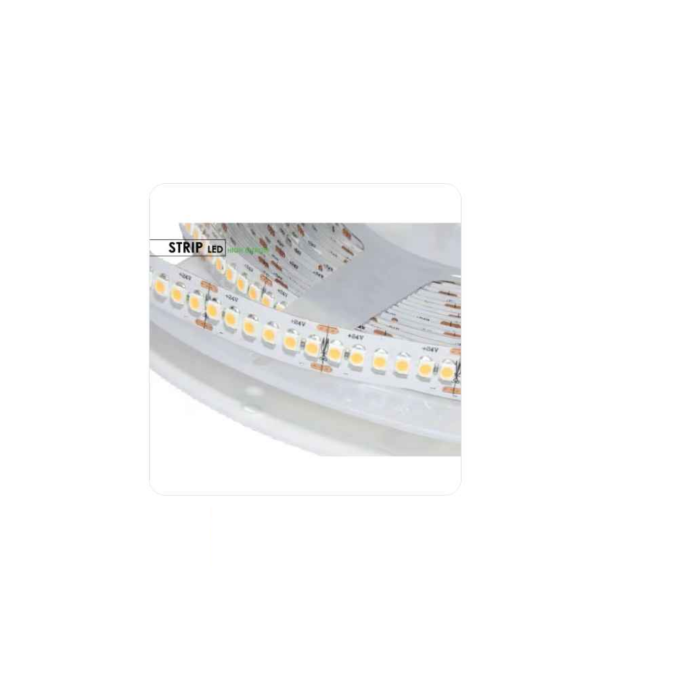 LED strip 9.6W/m 24V 3000K - 120 LED/m IP20 (5m)