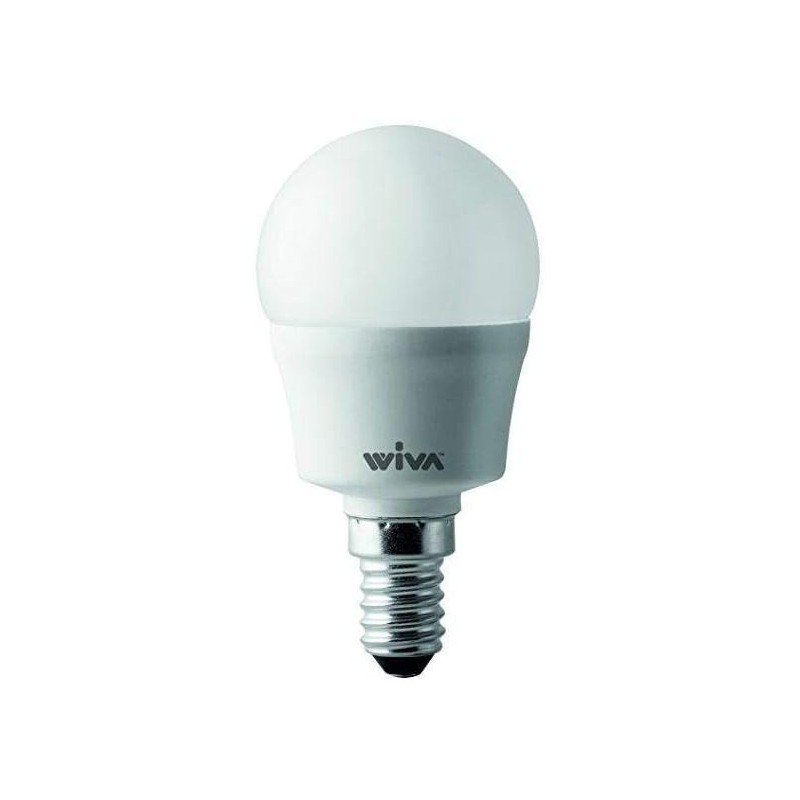 Basic LED Sphere Lamp E14 6W 3000K Opal - 450 Lumen, Class A+ Basic LED Sphere Lamp E14 6W 3000K Opal - 450 Lumen, Class A+