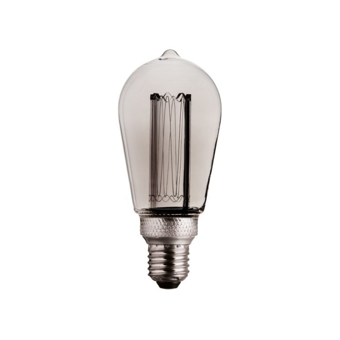 GLASSLIGHT ST64 SMOKED LED bulb E27 2.5W – 2000K