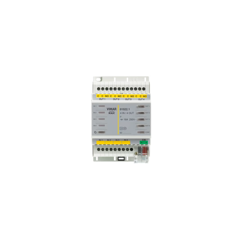 4 input 4 output knx device 4 input 4 output knx device