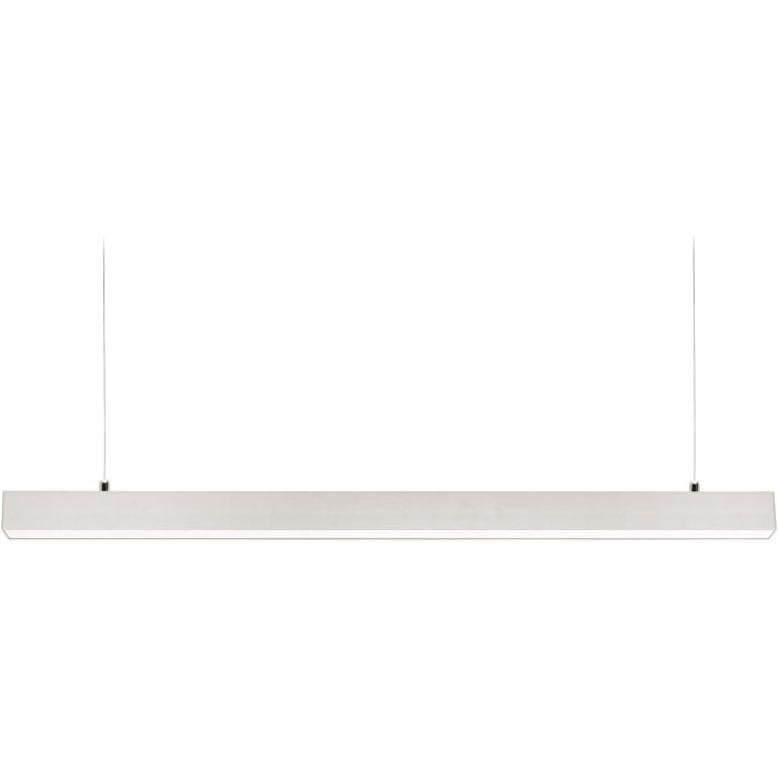 Linear Pendant LED Emerald 1.2m 40W 3000K VWFL Silver