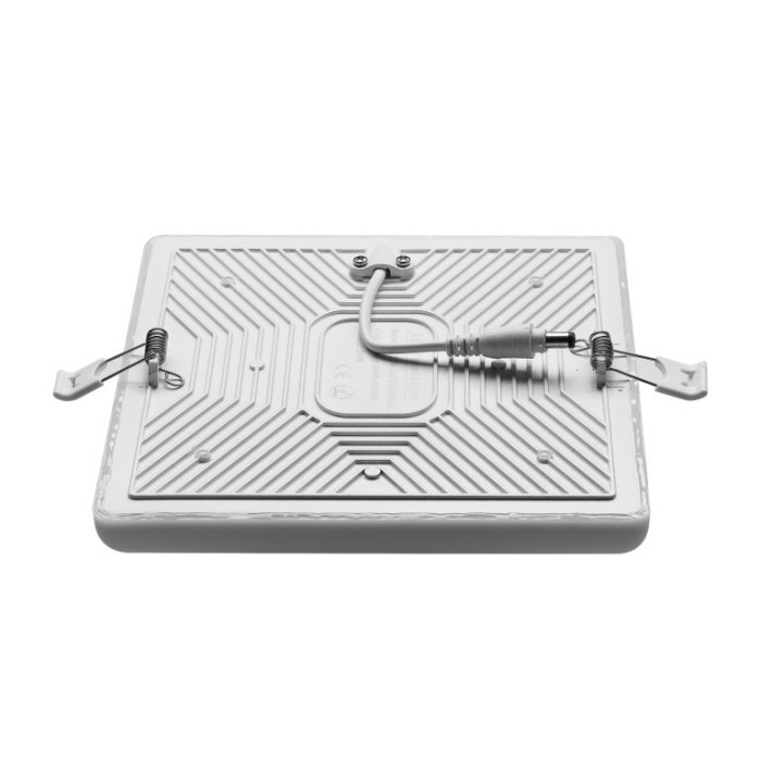 Faretto LED Incassato Fisso WPL Inca Deco-SQ DWL Fix 9W 4000K Bianco