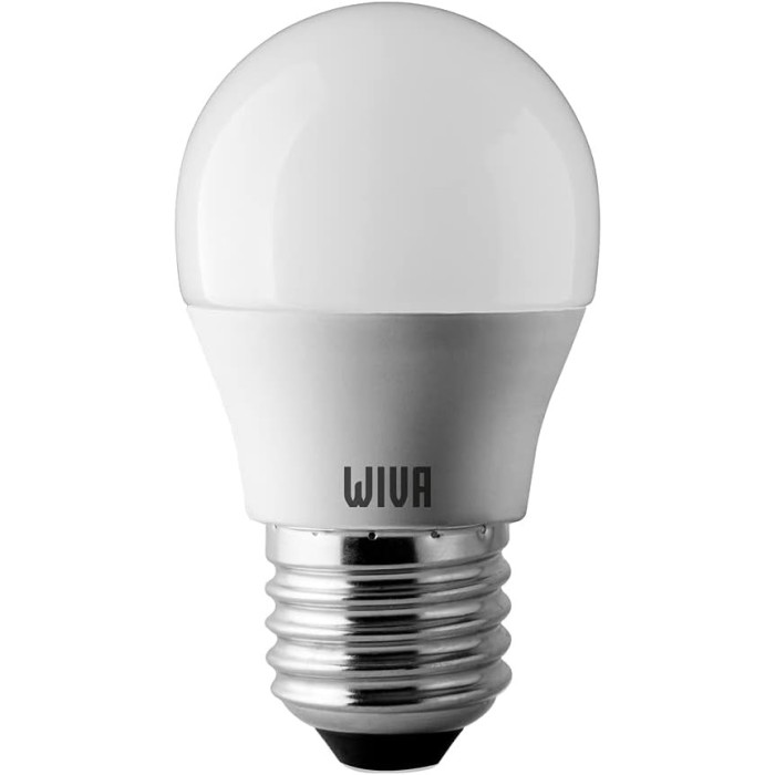 Led basic sfera e27 6w 6000k