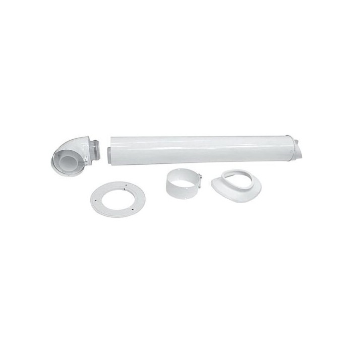 Coaxial intake and exhaust duct kit Ø 60/100 mm