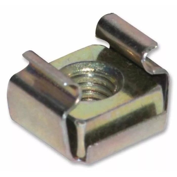 Netleo Srl Cage Nuts with M6 Screws - Pack of 50 pieces